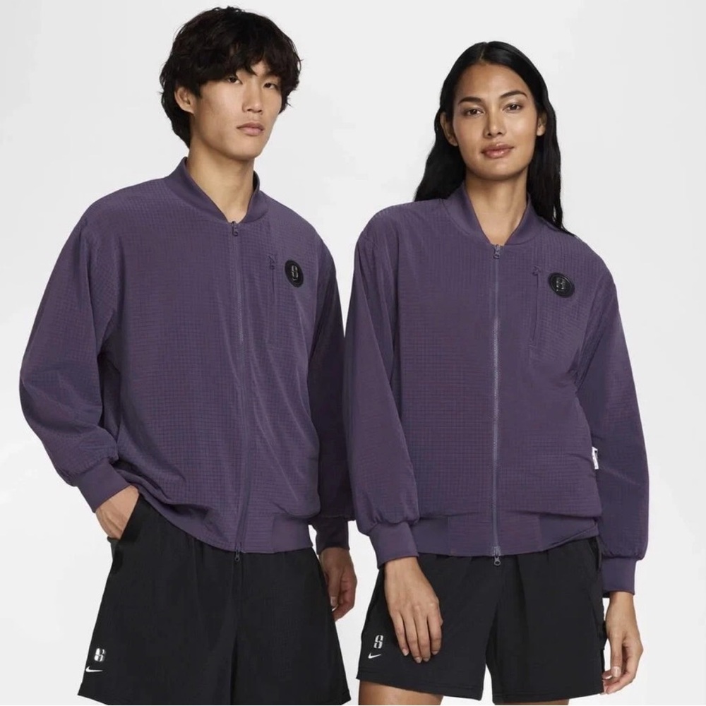 Nike Men's Purple Sabrina Reversible Basketball Jacket Sz M NWT